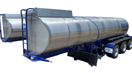 stainless steel tanker